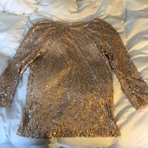 JCREW SEQUIN TOP - PERFECT FOR THE HOLIDAYS